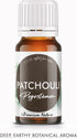 THE PREMIUM NATURE 100% 0.34 oz Organic Patchouli Essential Oil | Pure & Natural Pogostemon cablin Leaf Oil with Deep