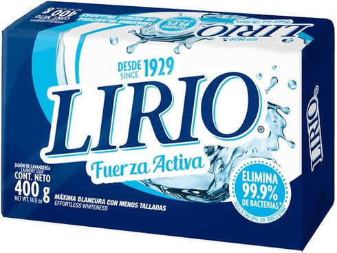 White Laundry Soap, 14.1 oz, (Lirio)
