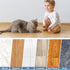 Sweeper Mop Starter Kit, Small Flat Mop with 2 Reusable Microfiber Pads, 30pcs Disposable Dry Cloths for Hardwood Floor