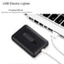 Cigarette Case with Lighter, King Size Portable Pack for 20 Regular Size Cigarettes, USB Rechargeable Lighter