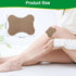 Knee Patches: 60 Count Warming Herbal Plaster for Long Lasting Relief for Knee, Shoulder, Back, Neck, Waist