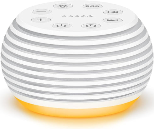 SleeZOO Portable Sound Machine White Noise Machine Sleep Machine with 30 Soothing Sounds