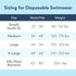 Swimmates (22"- 36" 22 Count (Pack 1) Adult Swim Underwear, Pull-up with Tear-Away Side Seams, Unisex, Disposable