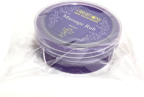 Creation Spa Essentials Pain Relief Rub, Ginger Oil & Chili Oil for Muscle Pain Relief, Size 50g (Pack of 1), Purple