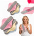 INQUADR (6Pcs) Reusable Leakproof Graphene Absorbent Pad for Women, Waterproof Washable Padsfor Elderly Care,Pure