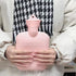 HZACHYX hot Water Bag, hot Water Bottle, Rubber Warm Water Bag with Soft Waist Cover, Used for Keeping the Neck
