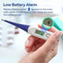 Boncare 10 Seconds Digital Thermometer for Adults and Kids, Accurate Rectal Thermometer with Fever Alarm (Dark Blue)