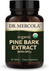 Dr. Mercola Organic Pine Bark Extract, 30 Servings (60 Tablets), Dietary Supplement with OPCs, Antioxidant Support,
