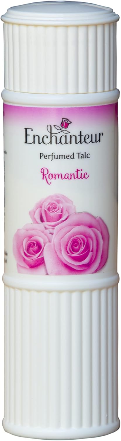Perfumed Body Talcum Powder Charming, Romantic & Alluring Scent (Pack of 3 X 100 g.) by Enchanteur
