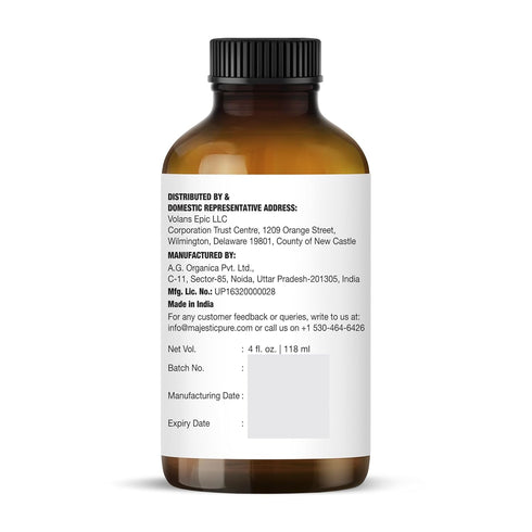 MAJESTIC PURE Lemon Essential Oil | 100% Pure and Natural Lemon Oil | Premium Grade Essential Oils for Hair Care, Home Diffusers, Skin, Aromatherapy, Massage and Humidifiers | 4 Fl Oz