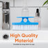 Superio Nail Brush for Cleaning Fingernails, Small Stiff Scrub Brush, 6 Pack in White, Grey, Blue