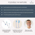 Elements Toothbrush Heads, Compatible with Elements Sonic Toothbrush, Small Firm Bristles, Pack of 3