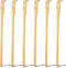 Renook Back Scratcher - 16.5in Pack of 6, Traditional Finger-Like Bamboo Wooden Body Massager for Scratching Itches