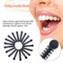 1040 Pcs Black Braces Rubber Bands, Orthodontic Ligature Ties O-Rings Elastic Bands for Braces