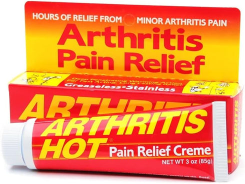 Arthritis Hot Pain Relief Creme - 3 oz - Pack of 3