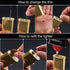 Vintage Trench Lighter Kerosene Copper Lighter - Windproof Brass Lighter for Men