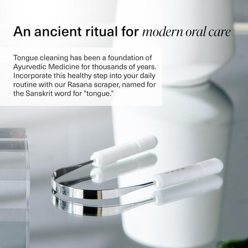 Boka Tongue Scraper for Adults & Kids with Case, Stainless Steel Tongue Cleaner with Linen Travel Pouch