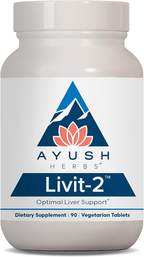 Ayush Herbs Livit-2 - Liver Care, Liver Support Supplement for Women &
