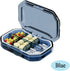 Wopanxye 6 Travel Pill Organizer, Compartments Pill Case Container, Compact Portable Medicine Dispenser Supplement