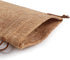 Lucky Monet 25Pcs Burlap Gift Bags, 3” x 4” Coffee Hessian Jute Bags with Drawstring for Party Favors