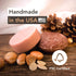 Wave Argan Oil Shampoo Bar & Conditioner Bar Set - Handmade Moisturizing Solid Bars for All Hair Types - Vegan &
