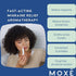 MOXE Migraine Relief Nasal Inhalers, Portable Aromatherapy Essential Oils for Headaches, 3 Pack, USA Made, Pure
