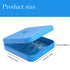 ARGOMAX Retainer Case - 4 Piece Aligner and Braces Box in Blue