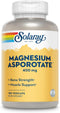 Solaray Magnesium Asporotate 400 mg | Aspartate, Orotate & Citrate Complex | 180 VegCaps for Healthy Heart
