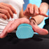 Ipetboom 2.87X2.75X2.75 Inches Multifunctional Fascial Foot Massage Ball for Back Neck Waist Pain Relief Handheld Deep