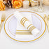 200 PCS Gold Napkins, Disposable Hand Towels, Soft Linen Feel Dinner Napkins for Kitchen and Parties