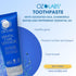 OZOLABS Ozonated 3.4 oz Olive Oil Toothpaste Fluoride-Free, Gentle Whitening with Baking Soda & Xylitol, Organic