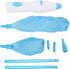 180° Bendable Electric Duster for Window Blinds and Furniture with Electrostatic Cleaning Feature