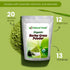 Organic Barley Grass Powder, Antioxidant-Rich Energy Booster, 100% Natural Superfood, Vegan, Gluten Free, Non-GMO, 1 Lb