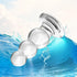 Transparent Anal Beads Butt Plug Adult Toys Masturbators Sex Tools with Safety Bottom, Glass Anal Plug Dildo