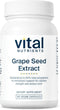 Vital Nutrients Grape Seed Extract 100mg, Potent Antioxidant for Circulation, Capillary, and Vein Health (90 Capsules)