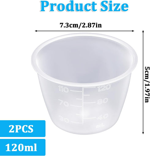 Styquenzer 2 PCS Laundry Detergent Cup Laundry Measuring Cup for Liquid Detergent Washable Laundry Measuring Cup