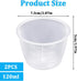Styquenzer 2 PCS Laundry Detergent Cup Laundry Measuring Cup for Liquid Detergent Washable Laundry Measuring Cup