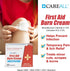 CareALL First Aid Burn Relief Cream - 0.9g Packets (Pack of 25) for Minor Burns, Cuts & Scrapes