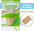 Povihome 6 Pack Toe Tubes - Large (15/16''D), Fabric and Gel Lining Big Toe Protector for Pain Relief