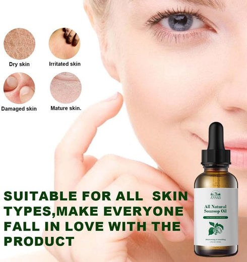 Soursop Oil Organic, Natural Antioxidant, Immune Boost, Non-GMO, Vegan Soursop Bitters Liquid