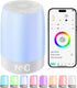 PLJVOYK Sound Machine White Noise Machine with 32 Soothing Sounds, Bluetooth Speaker Alarm