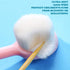 6 Pieces Kids Extra Soft Nano Toothbrush Set, Children Micro Nano Manual Toothbrush with 20000 Bristles for Age 1+
