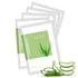Aloderma Hydrating Sheet Face Masks with 87% Organic Aloe Vera - 5 Pack Moisturizing Masks with Hyaluronic Acid