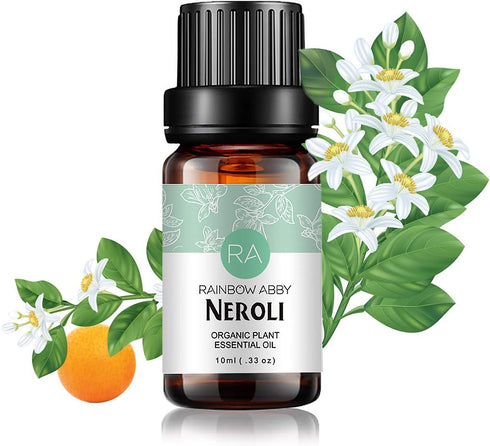 Neroli Essential Oil, 100% Pure Organic Plant Natural Flower Essential Oil for Diffuser