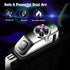 LcFun Electric Lighter - Plasma Lighter Waterproof Arc Lighter, Windproof USB Rechargeable with Emergency Whistle