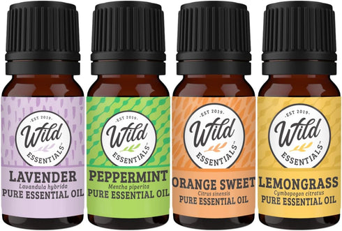 Wild Essentials Dolphin Enamel Aromatherapy Car Vent Diffuser, 8 Color Pads, 100% Pure Essential Oils Gift Set