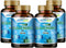Celulas Madres 1000mg Stem Cell Plus, 4 Bottles, 480 Capsules, Non-GMO, Gluten-Free for Health Support