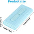 Portable Dental Floss Case, Automatic Floss Pick Organizer with 10 Floss Picks for Teeth Cleaning, Blue