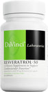 DAVINCI Labs Resveratrol-50 - Immune System, Bone & Heart Health Support, Gluten-Free & Vegetarian, 60 Capsules