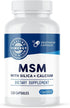 Vimergy MSM with Silica + Calcium Capsules - 120 Servings, Supports Bone Health, Vegan & Paleo Friendly